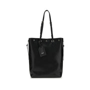 Dolce & Gabbana Black Calf Leather Bos Taurus Shoulder Bag