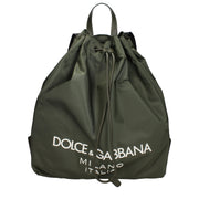 Dolce & Gabbana Green Nylon Backpacks