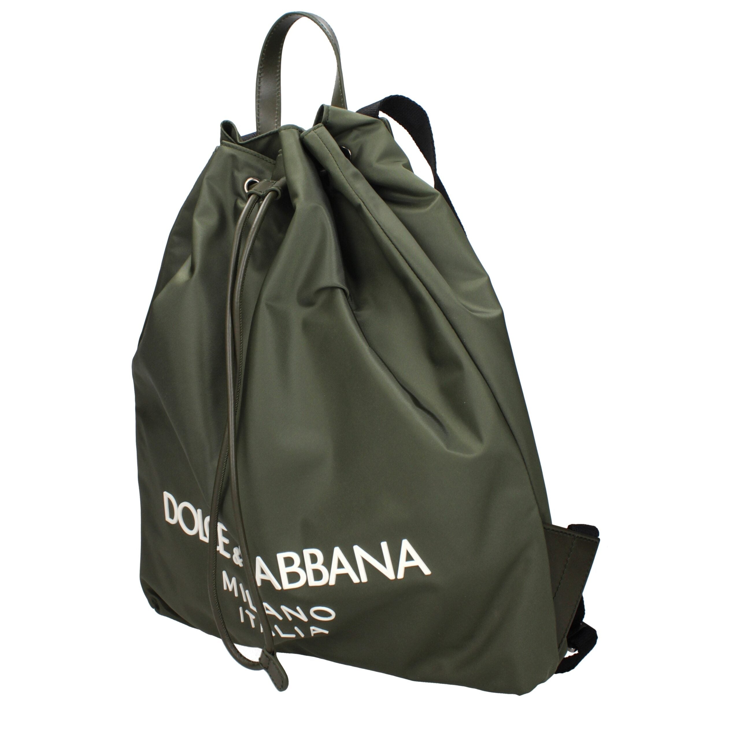 Dolce & Gabbana Green Nylon Backpack Secondary image
