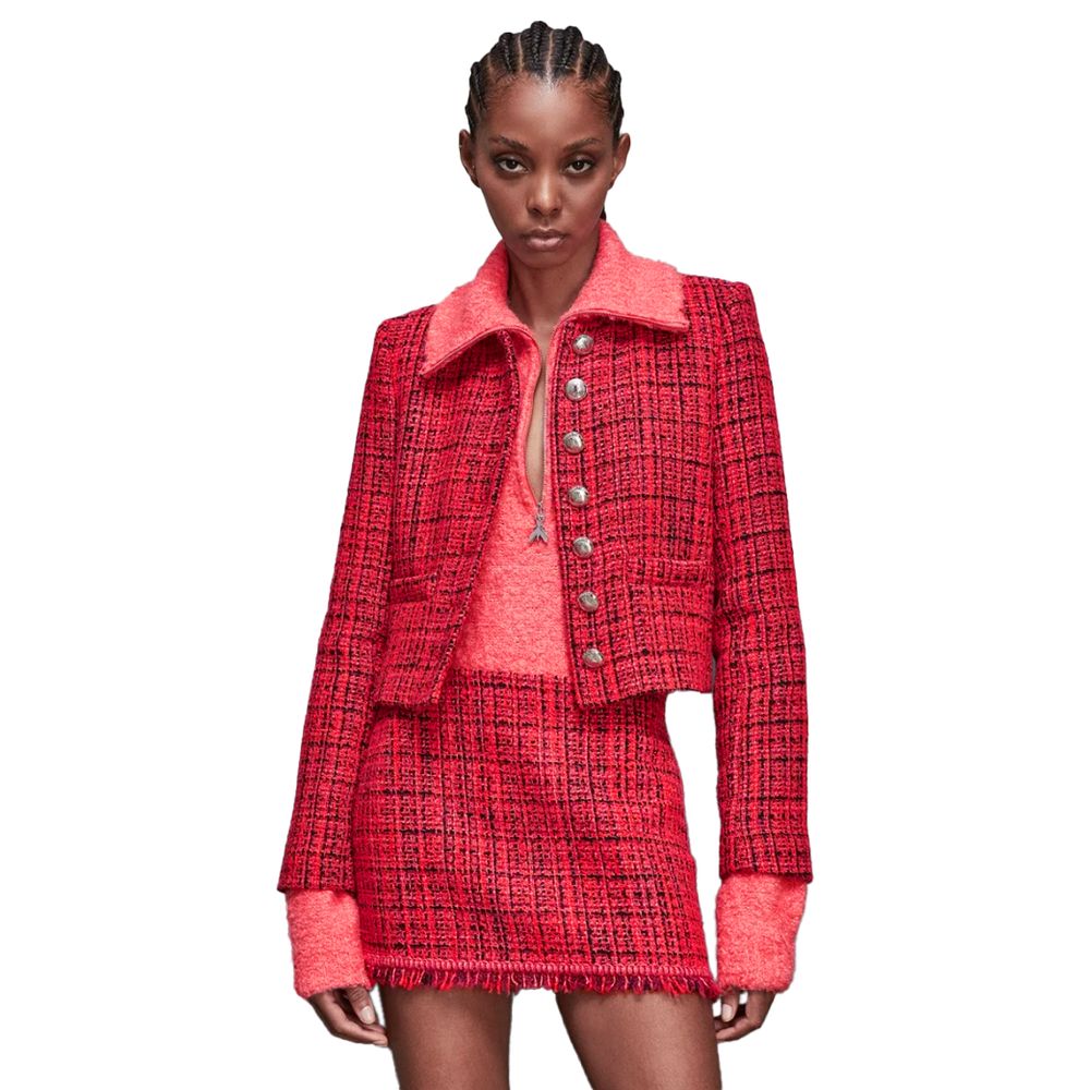 Patrizia Pepe Red Polyester Blazer - ACCEXO