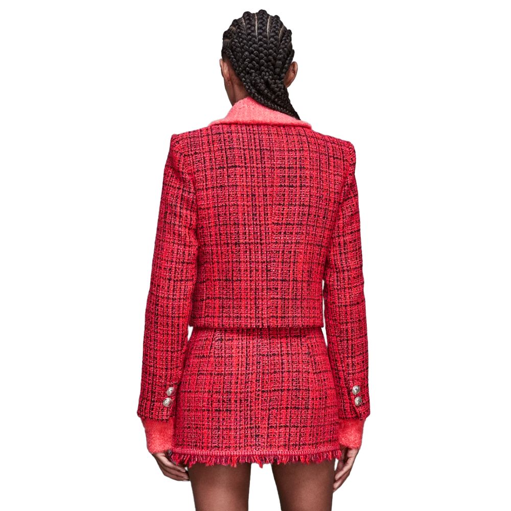 Patrizia Pepe Red Polyester Blazer - ACCEXO
