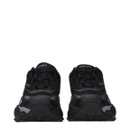 Versace Black Fabric Athletic Sneakers