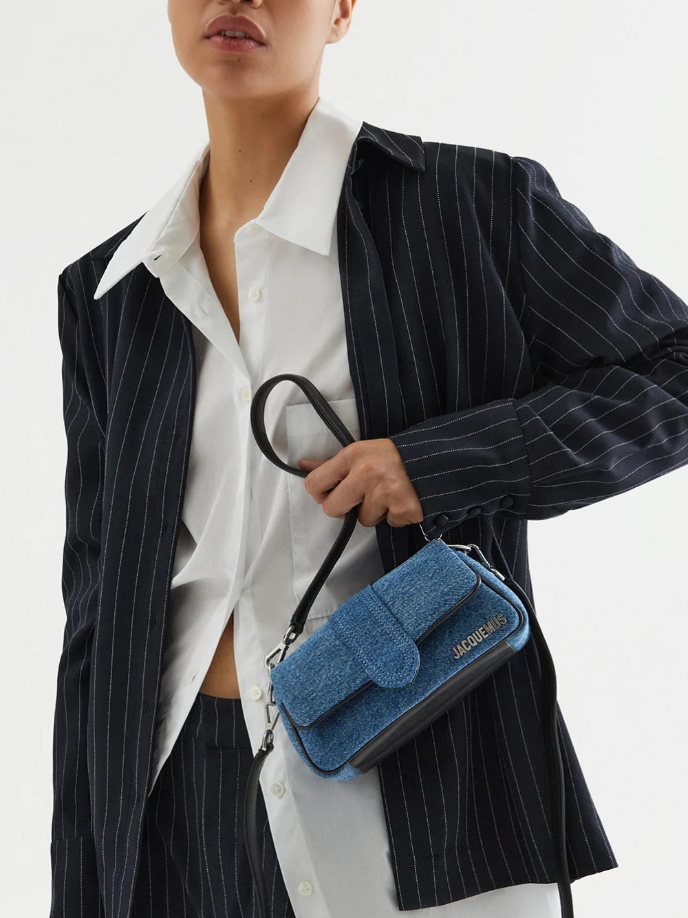 Jacquemus Denim Le Bambimou Petit Handbag - ACCEXO