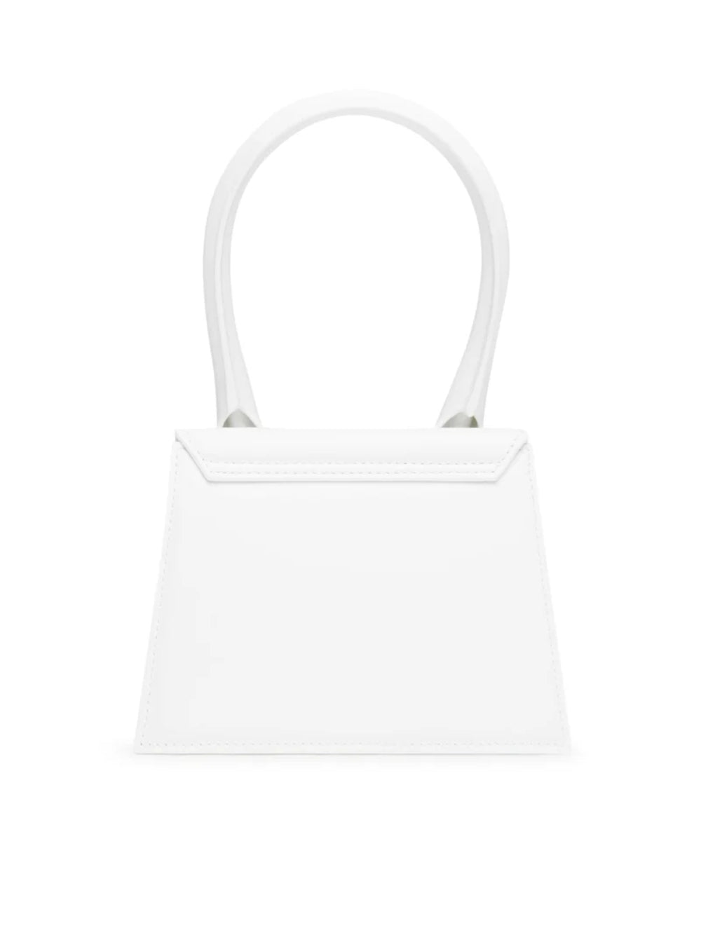 Jacquemus White Le Chiquito Moyen Bag - ACCEXO