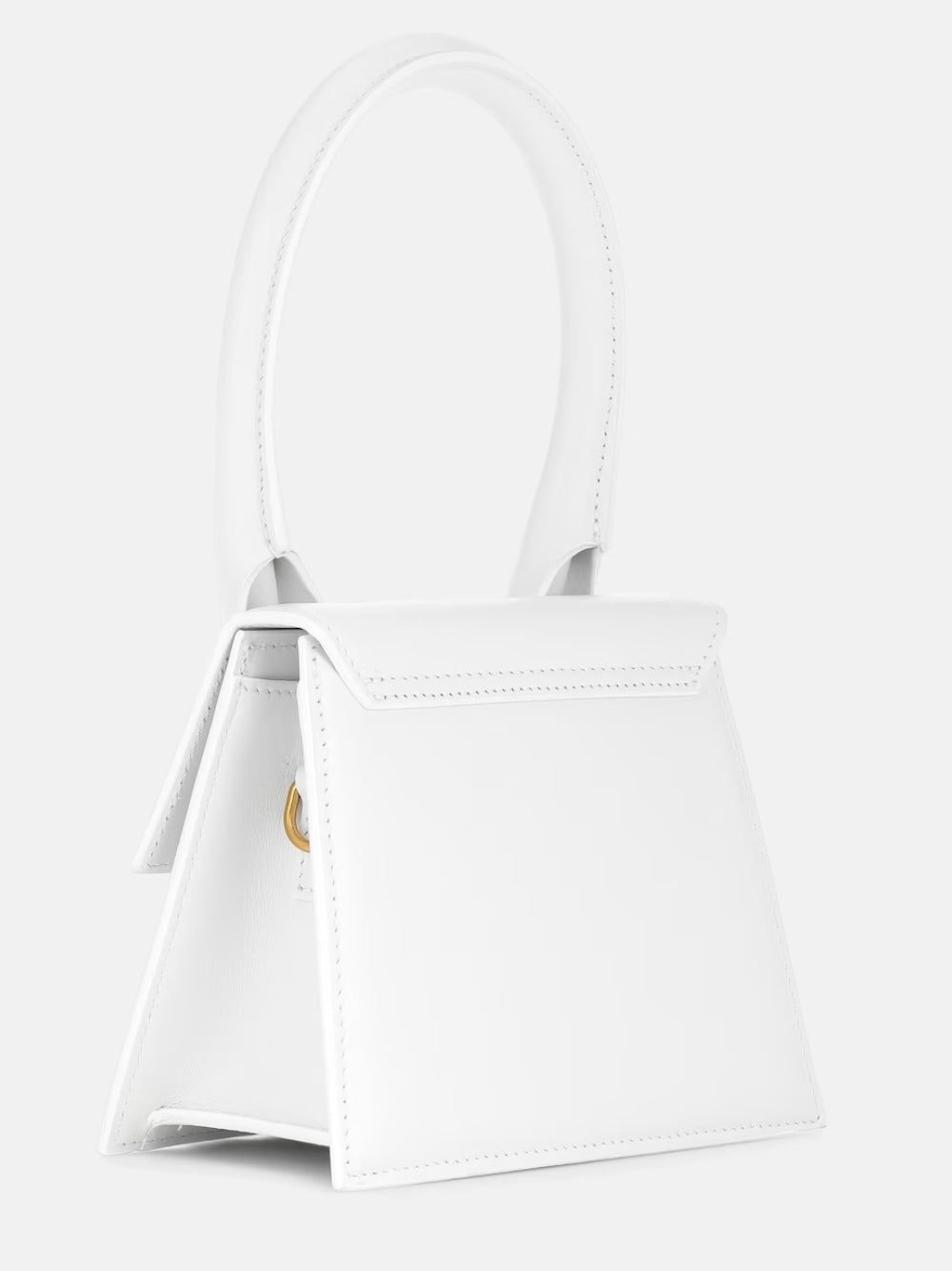 Jacquemus White Le Chiquito Moyen Bag - ACCEXO