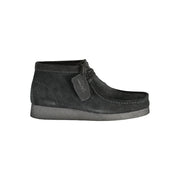 Clarks Black Leather Men Sneaker