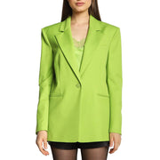 Patrizia Pepe Green Polyester Blazer - ACCEXO