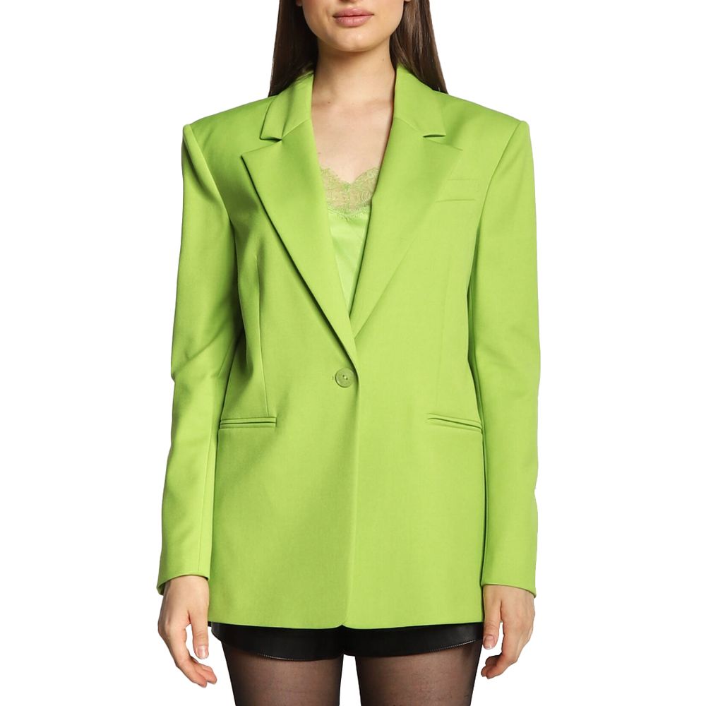 Patrizia Pepe Green Polyester Blazer - ACCEXO
