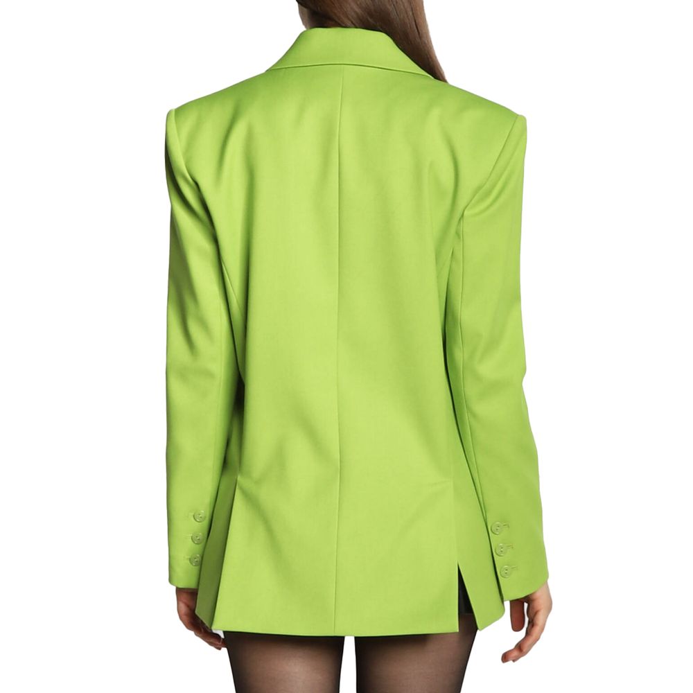 Patrizia Pepe Green Polyester Blazer - ACCEXO