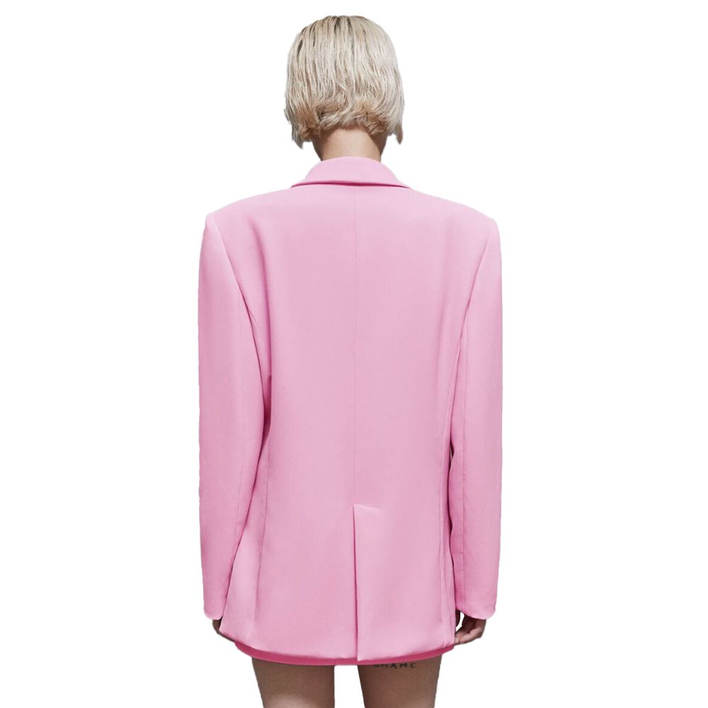Patrizia Pepe Pink Polyester Blazer - ACCEXO