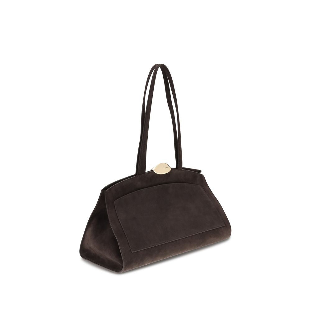 Benedetta Bruzziches Brown Calf Leather Bos Taurus Shoulder Bag