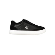 Calvin Klein Black Leather Men Sneaker