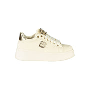 Laura Biagiotti Beige Polyester Women Sneaker