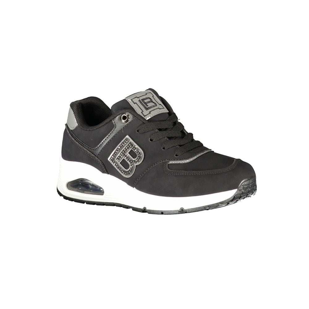 Laura Biagiotti Black Polyester Women Sneaker