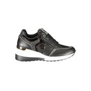Laura Biagiotti Black Polyester Women Sneaker