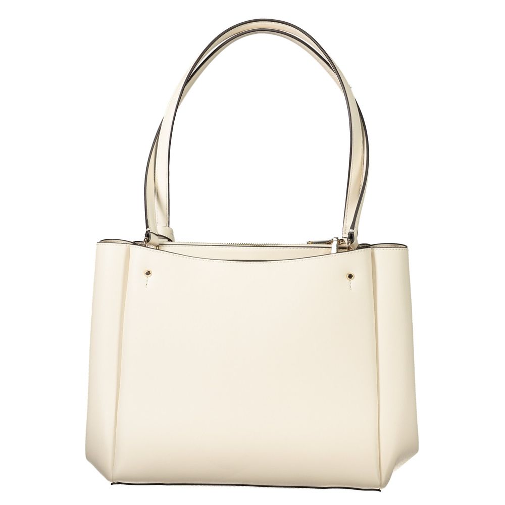 Guess Jeans Bianco Polyurethane Women Handbag