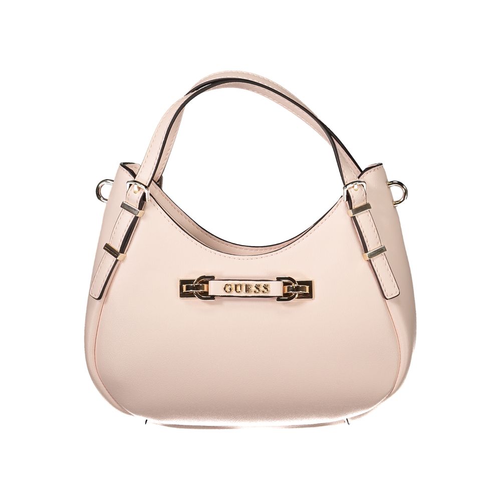 Guess Jeans Rosa Poliuretano Women Handbag Main image