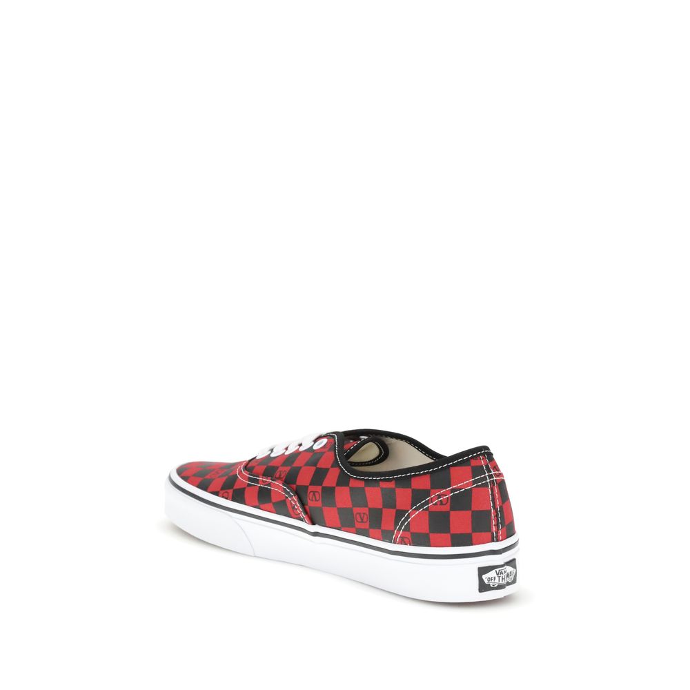 Valentino Garavani Multicolor Canvas Low Top Sneakers