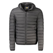 Cavalli Class Black Polyester Light Jacket