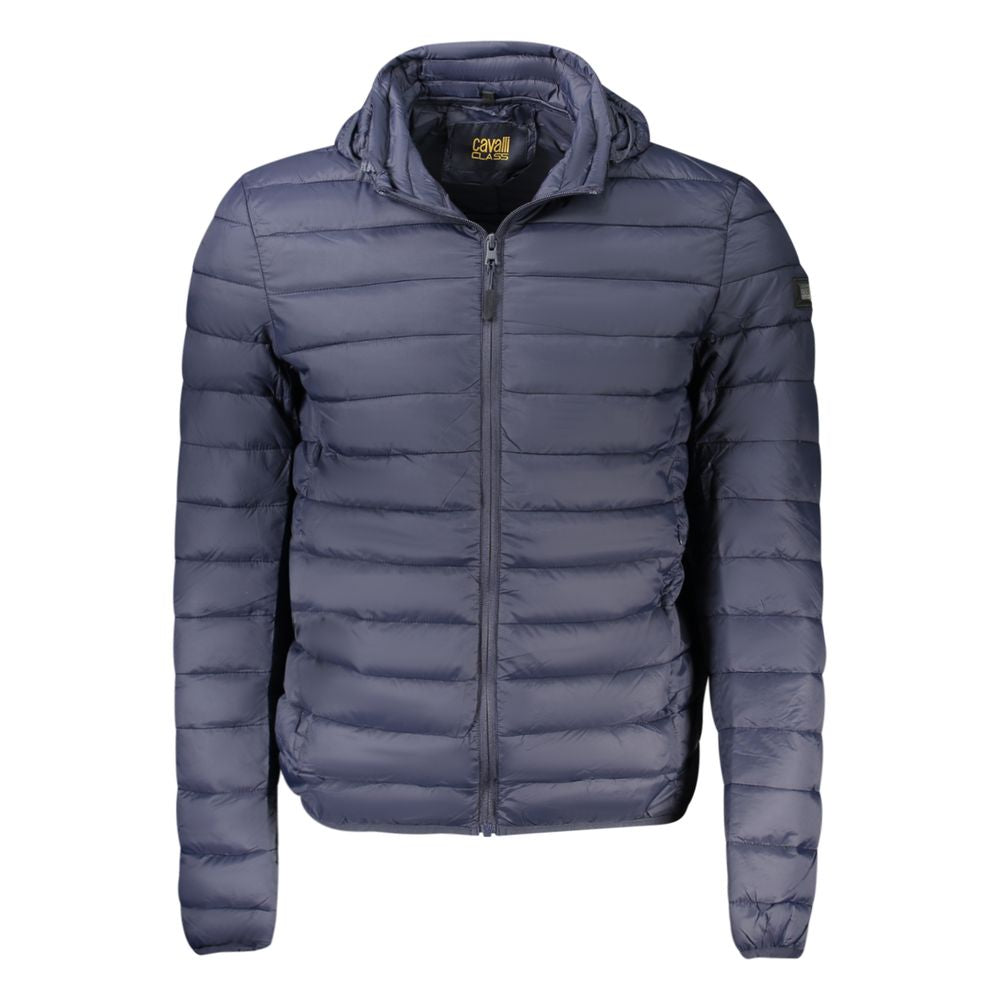 Cavalli Class Blu Polyester Men Jacket Main image