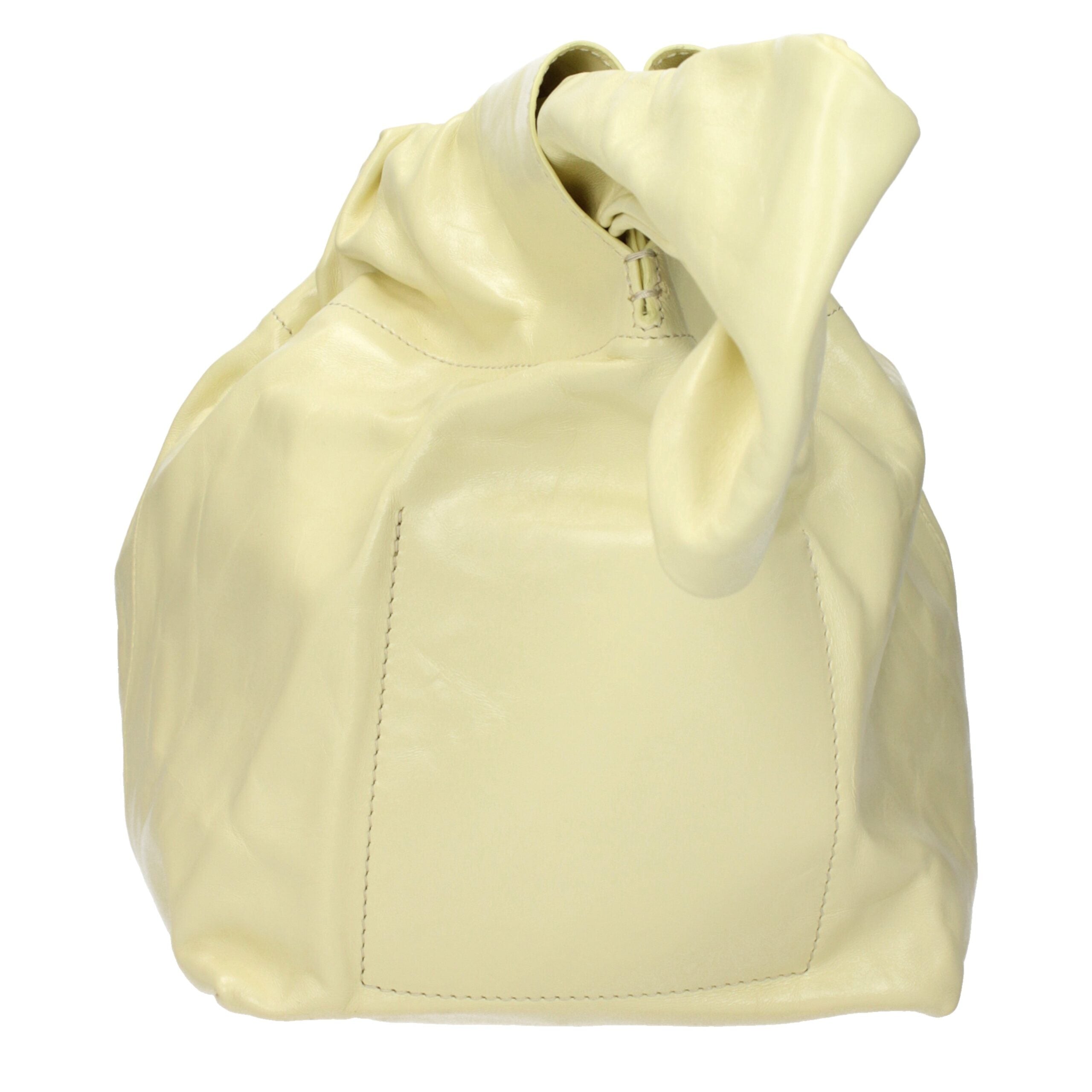 Jil Sander Yellow Leather Handbags
