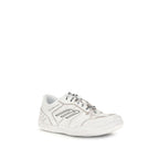 Balenciaga White Calf Leather Bos Taurus Athletic Sneakers
