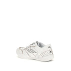 Balenciaga White Calf Leather Bos Taurus Athletic Sneakers