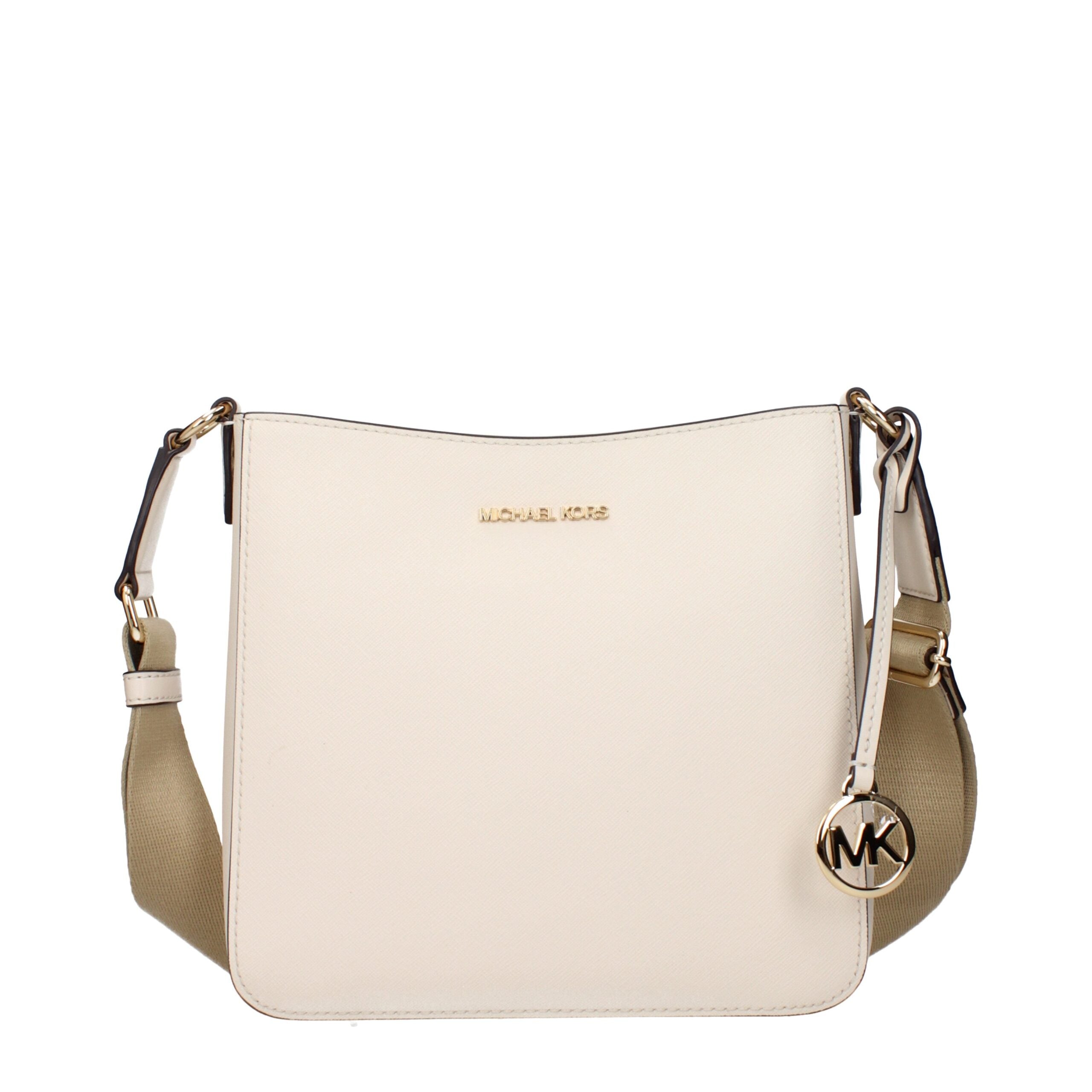 Michael Kors Beige Leather Shoulder Bags