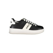 Gaelle Paris Black Polyethylene Sneaker