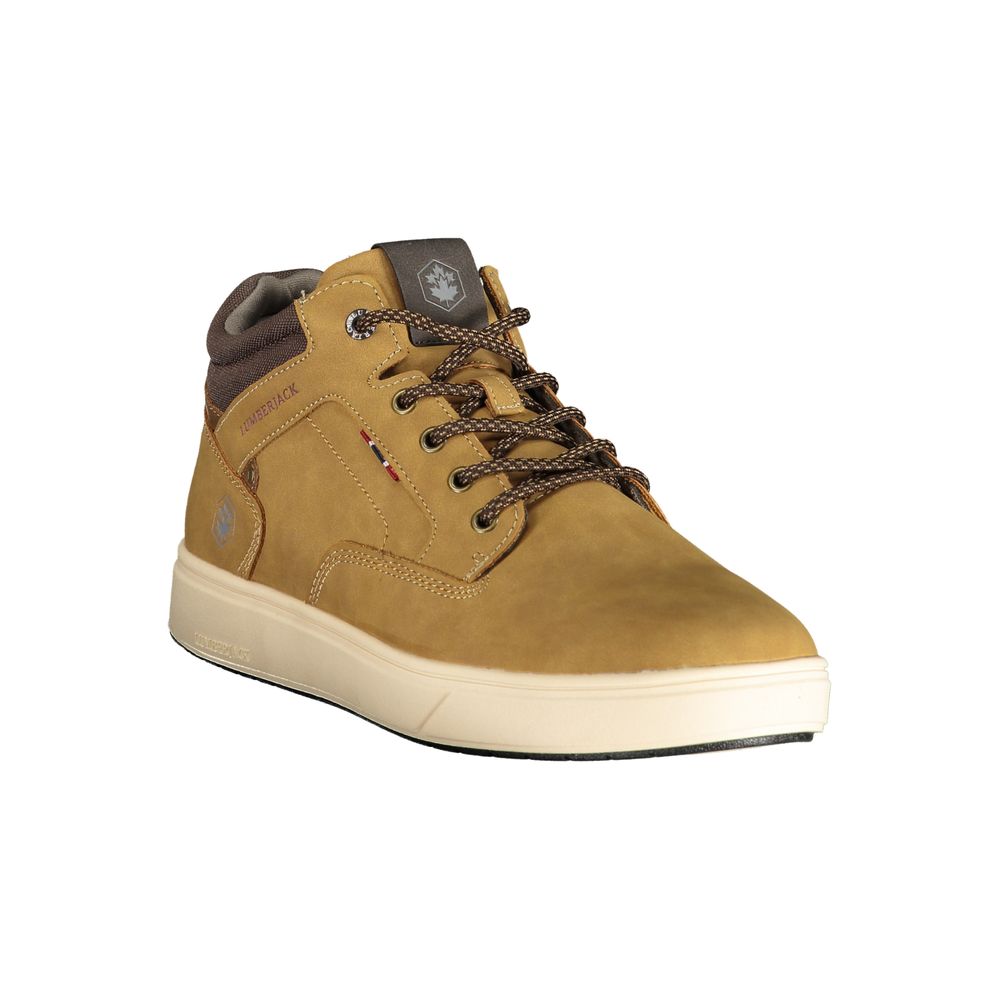 Lumberjack Brown Polyester Sneaker