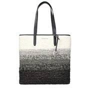 Michael Kors Black Raffia Shoulder Bags