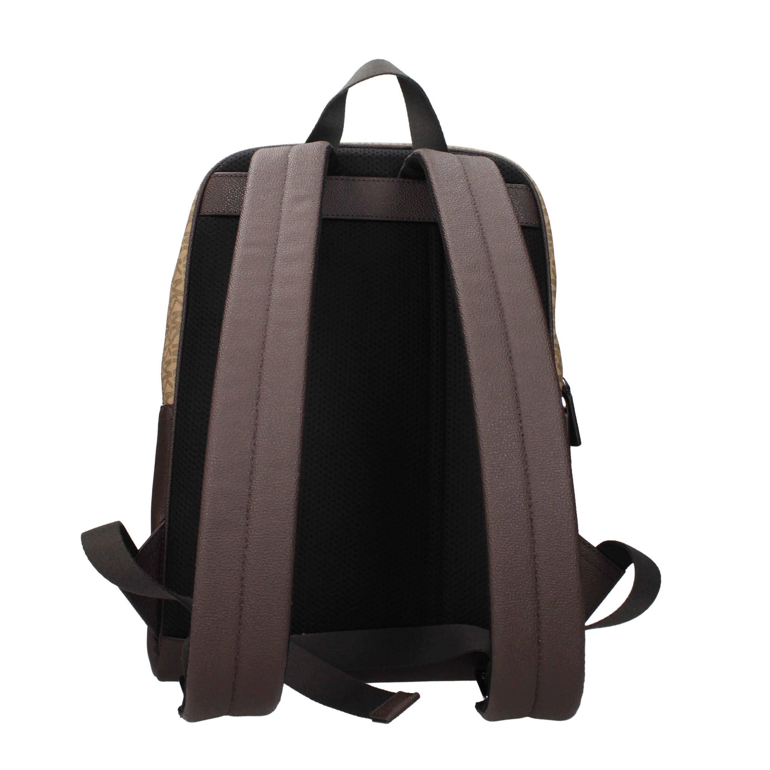 Michael Kors Brown Fabric Backpacks
