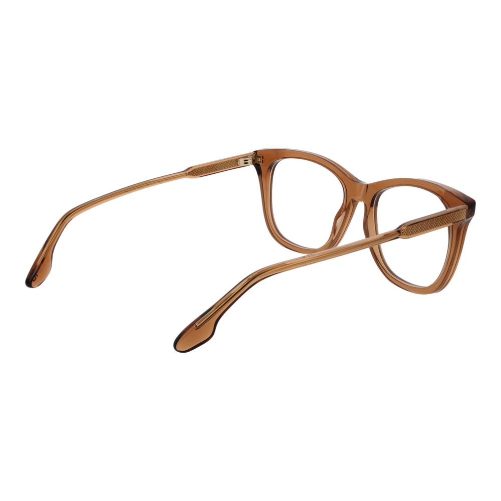 Victoria Beckham Brown Acetate Glasses (Frames)