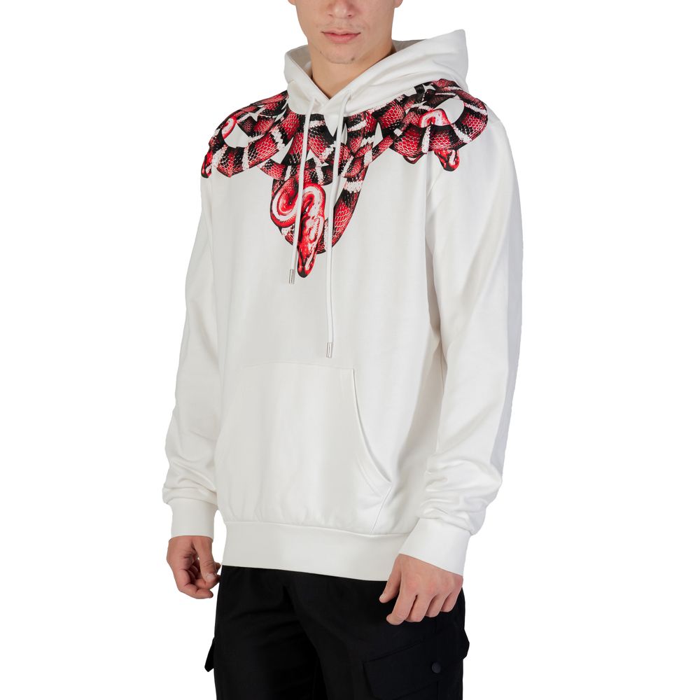 County of Milan White Cotton Hoody