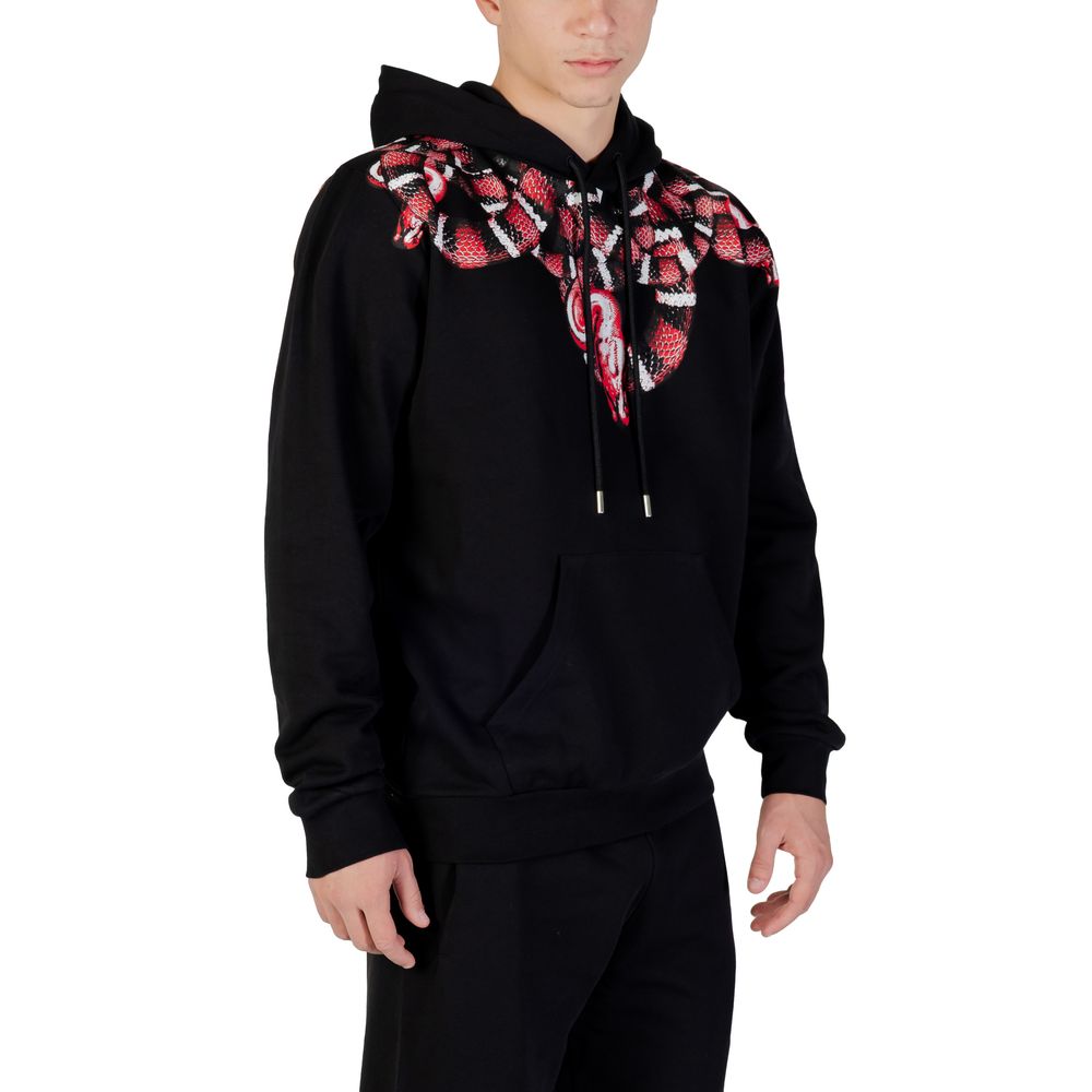 County of Milan Black Cotton Hoody