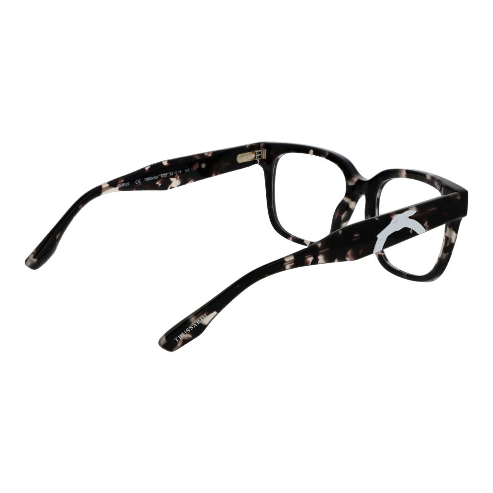 Trussardi Black Men Glasses Frame
