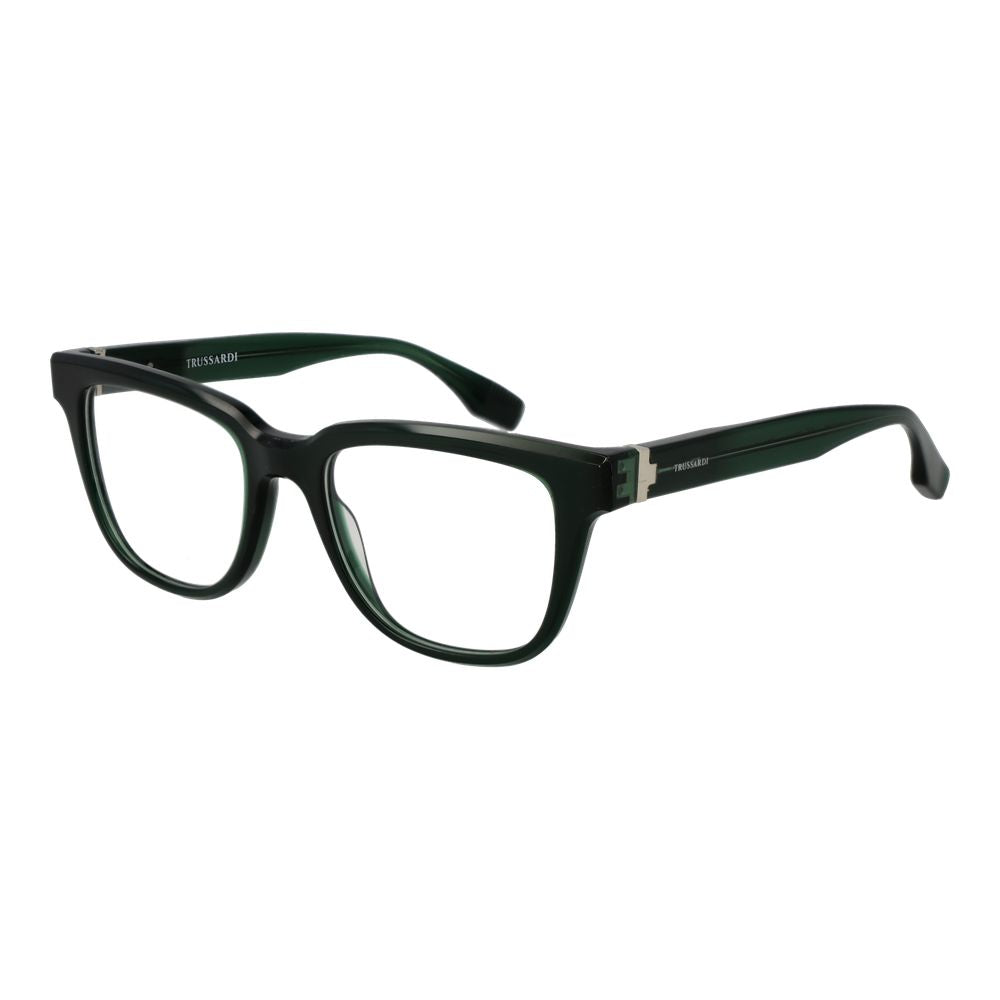Trussardi Green Men Glasses Frame