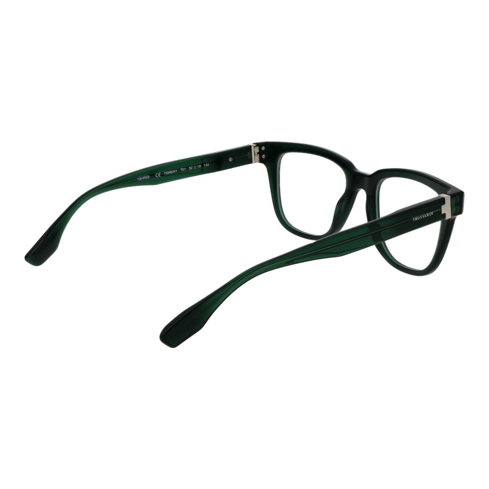 Trussardi Green Men Glasses Frame