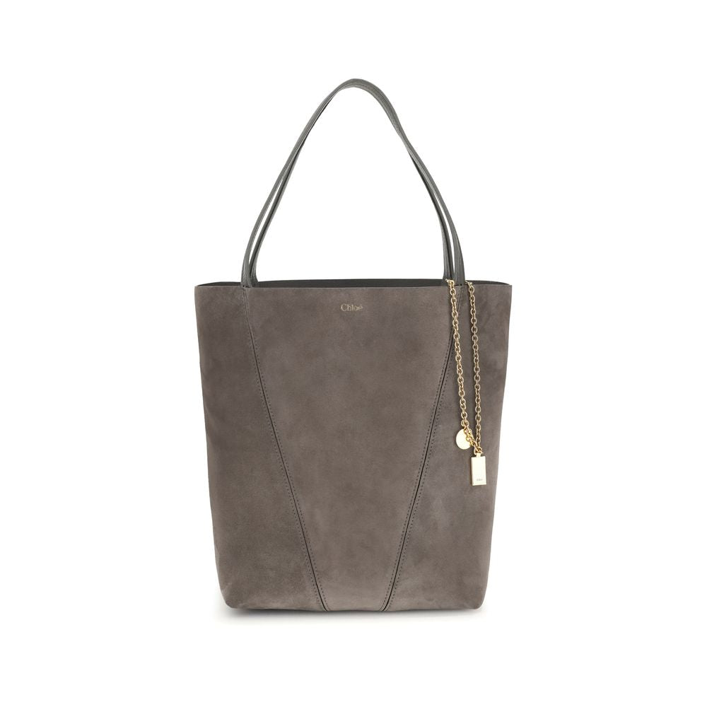 Chloé Suede Spin Tote Bag