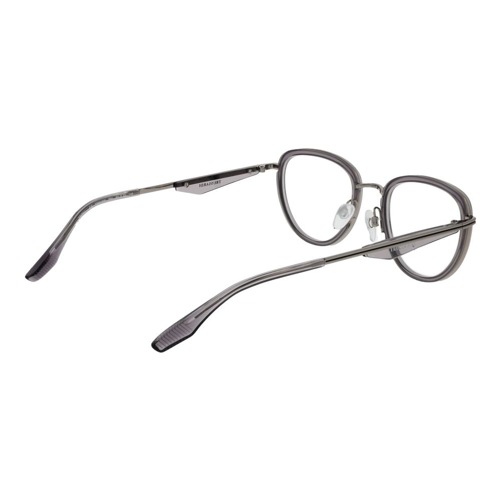 Trussardi Gray Men Glasses Frame