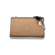 Guess Jeans Brown Polyethylene Handbag