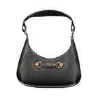 Guess Jeans Nero Poliuretano Womens Handbag