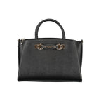 Guess Jeans Black Polyurethane Women Handbag