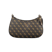 Guess Jeans Brown Polyethylene Handbag