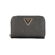 Guess Jeans Black Polyethylene Wallet