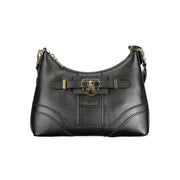 Guess Jeans Black Polyethylene Handbag