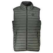 Gianmarco Venturi Green Polyamide Sleveless Jacket