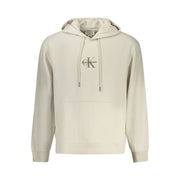 Calvin Klein Beige Cotton Men's Hoodie