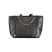 Laura Biagiotti Black PVC Women Handbag