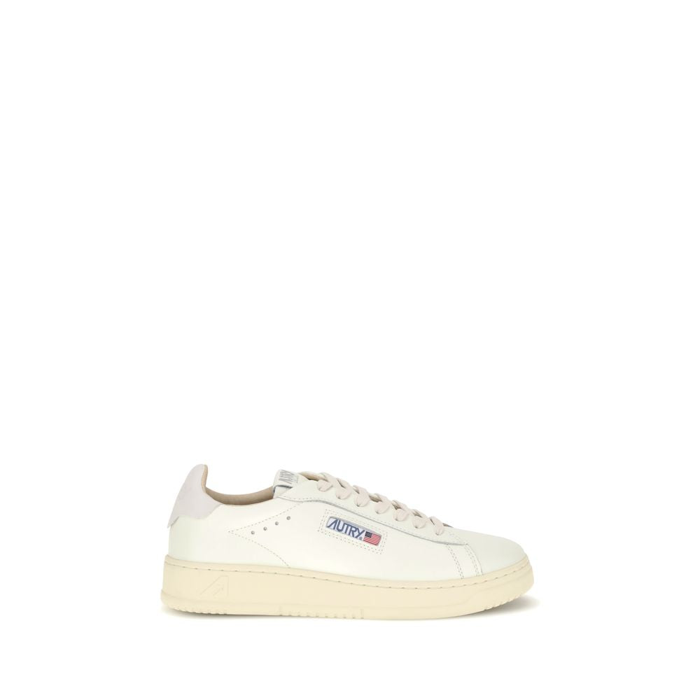 Autry White Rubber Low Top Sneakers